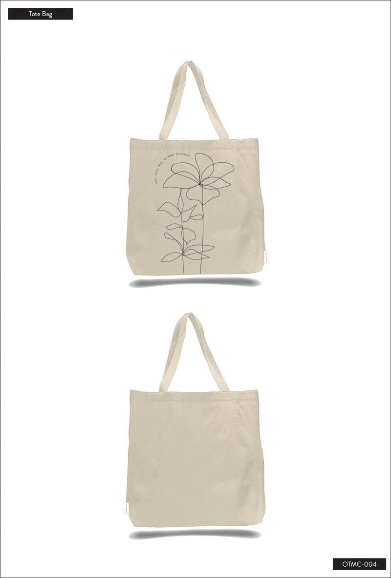 Find Yourself Canvas Tote - Natural
