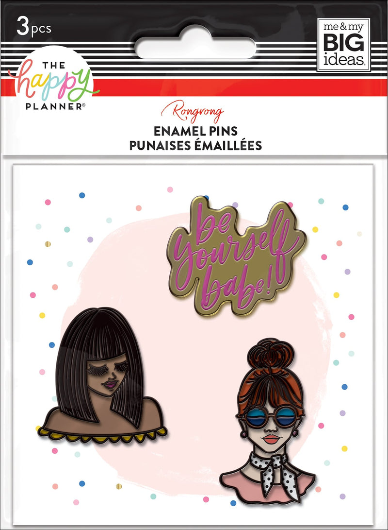 Enamel Pins - Rongrong - Be Yourself