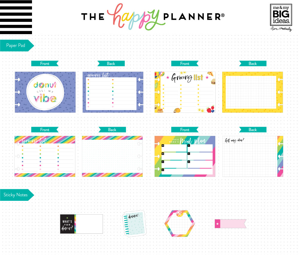 Multi Accessory Pack - Beach Vibes  The happy planner, Happy planner, Planner  accessories