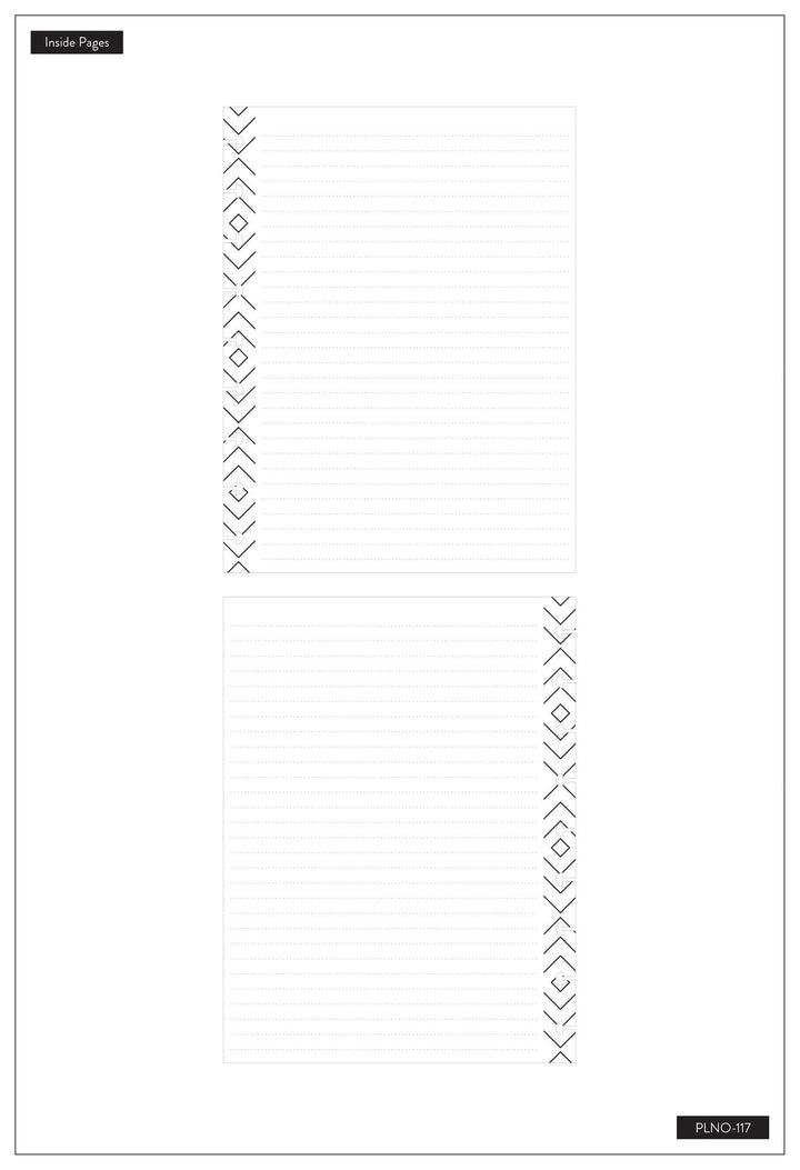 happy-shop　ノート The Happy Planner Textured Canvas Customizable Notebook, 7