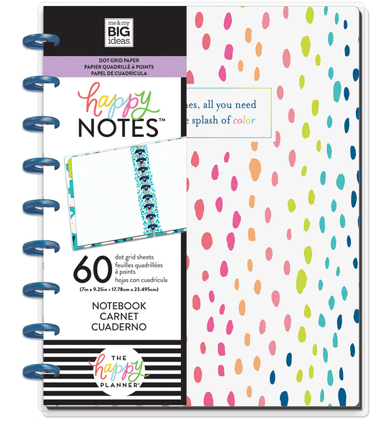 Classic Happy Notes® - Splash of Color – Happy Planner