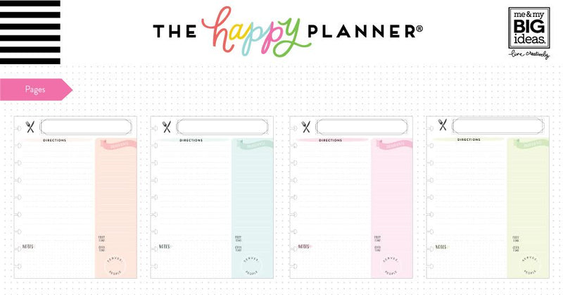 Classic Happy Planner® - Foodie (Recipe Organizer)