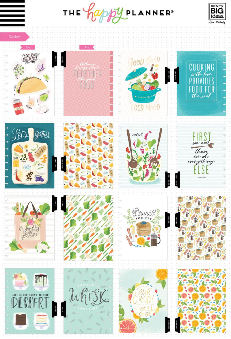 Happy Planner Recipe Stamps