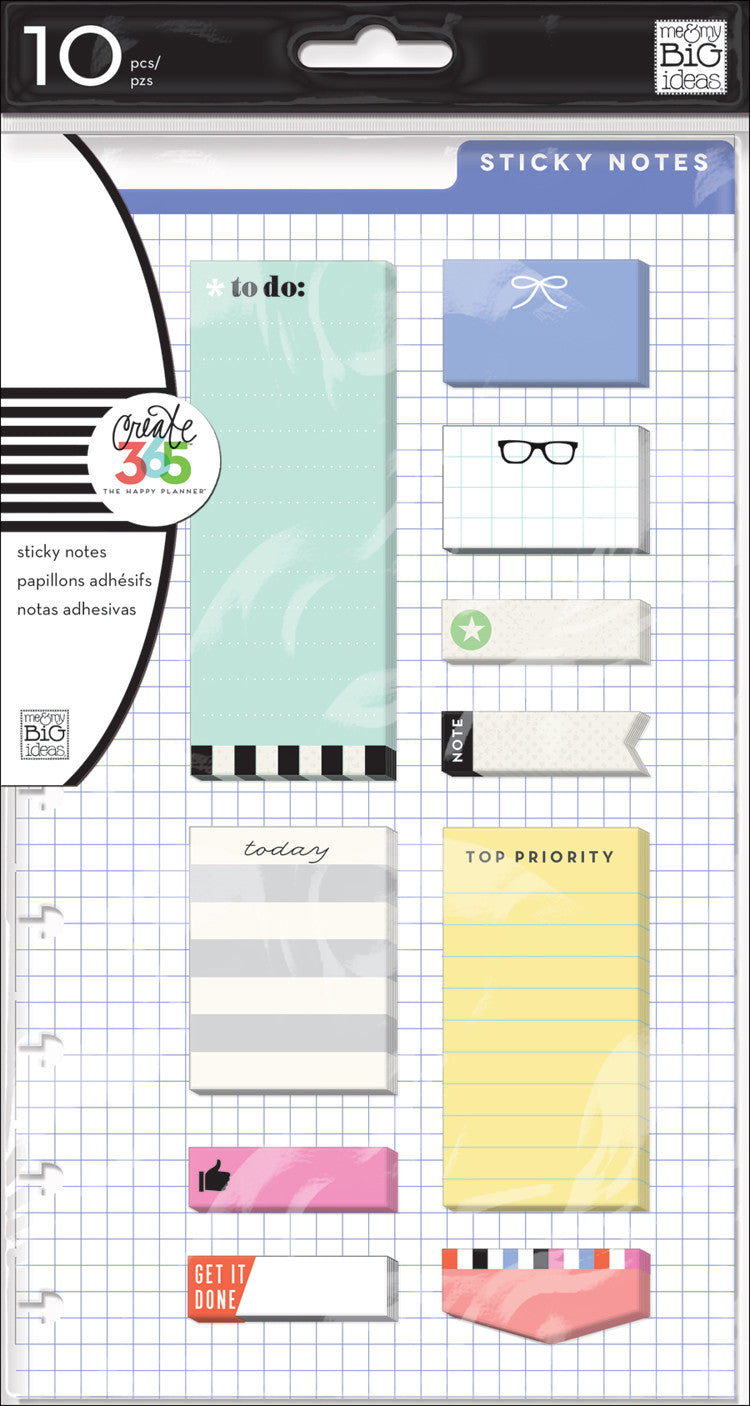 Sticky Notes - 10 Designs– Happy Planner
