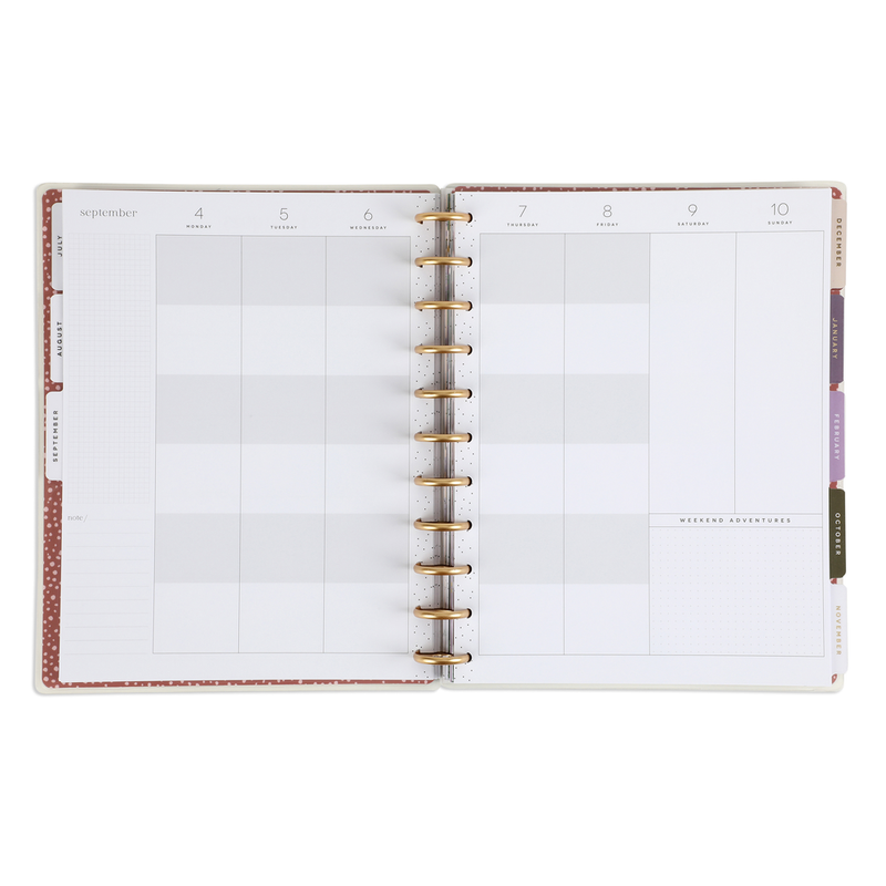 2023 Made to Bloom Happy Planner - Big Color Block Layout - 18 Months