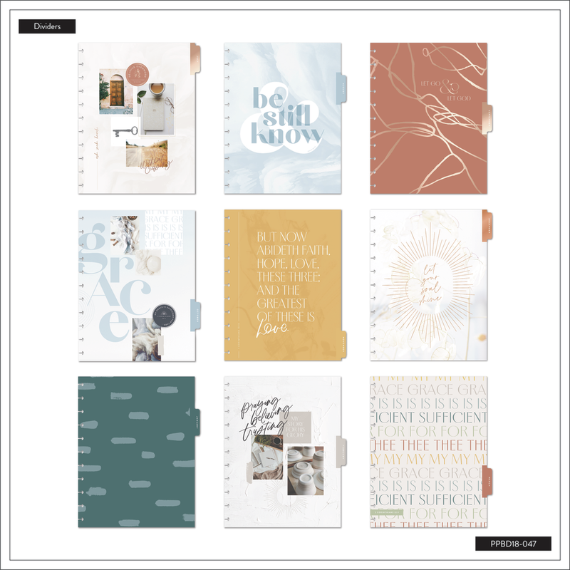 Happy Planner Classic 18-Month Planner-Faith Mood