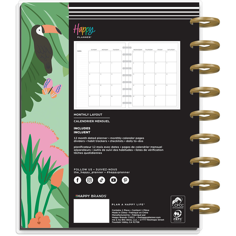 2023 Squad Goals This is Your Year Happy Planner - Classic Monthly Layout - 12 Months