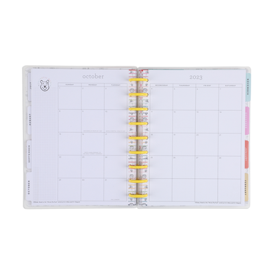2028 DisneyÂ Winnie the Pooh True to You Happy Planner - Classic Dashboard Layout - 12 Months