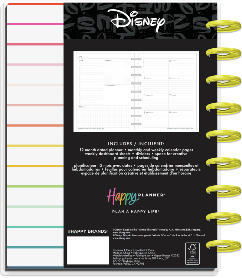 Disney Winnie the Pooh True to You - Classic Accessory Pack – The Happy  Planner