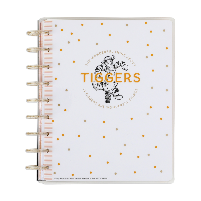 2023 Disney Winnie the Pooh Wonderful Things Planner - Classic Vertical Layout - 12 Months