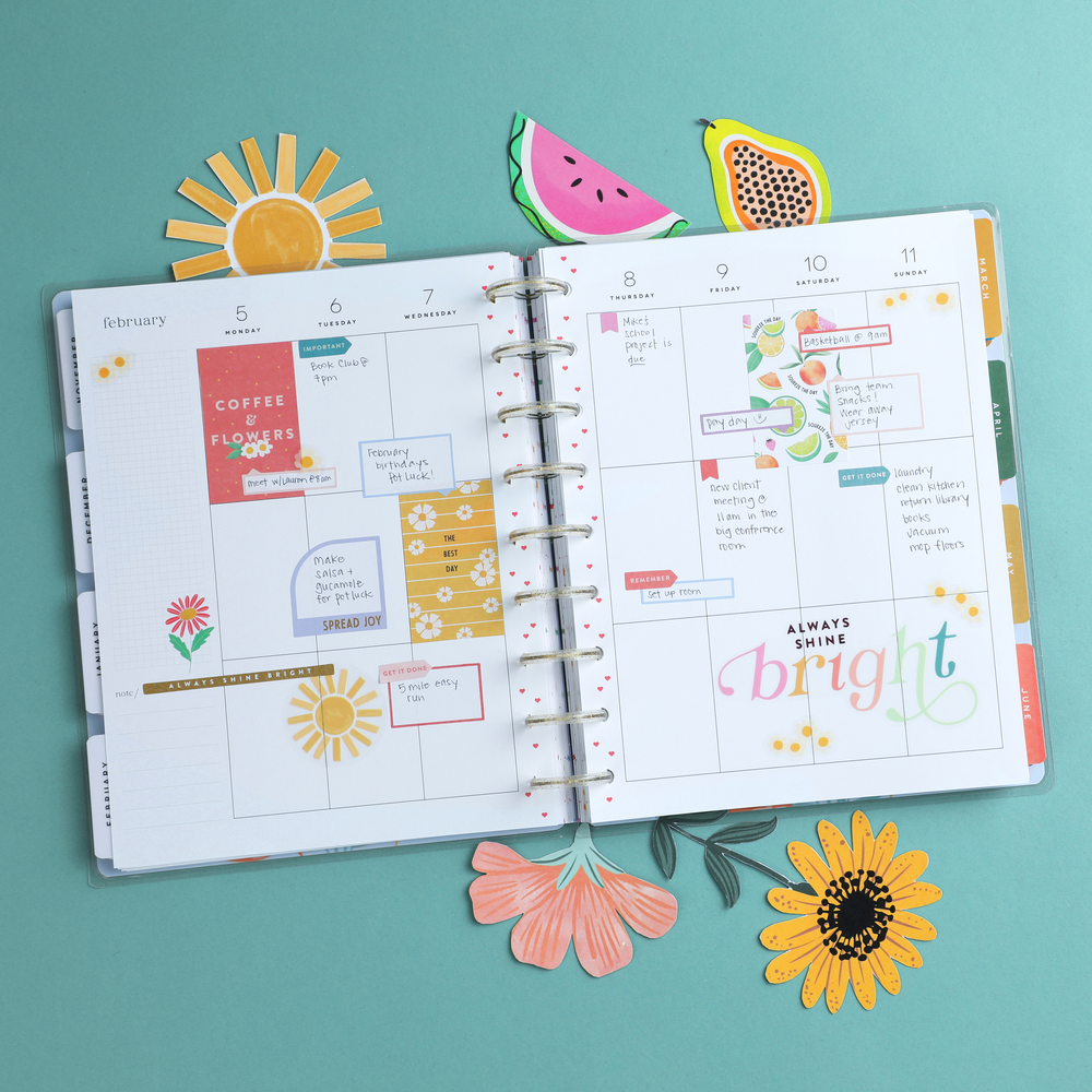 2023 Seasonal Whimsy Happy Planner - Classic Vertical Layout 