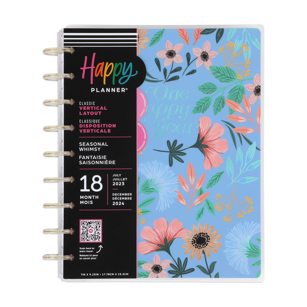 Simply by Happy Planner, Weekly Monthly Planner, Dreamy