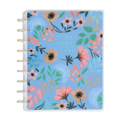 2023-2024 Happy Planner 18-Month Monthly/Weekly Big Planner, 8-1/2 x 11,  Happy Brights, July 2023 To December 2024, PPBD18-041