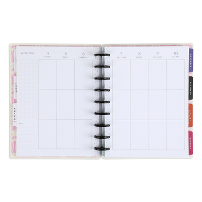 2028 Happy Planner x Tània Garcia Bright Travels Planner - Classic Vertical Layout - 18 Months