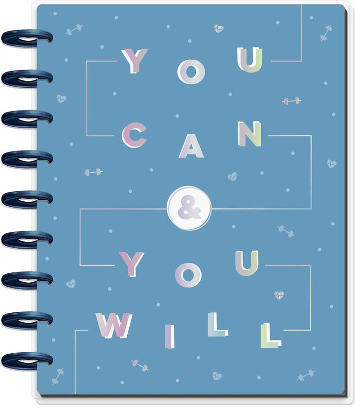 Undated You Can Classic Fitness Happy Planner - 12 Months