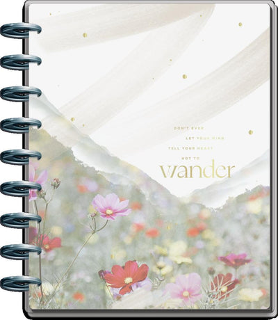 Undated Let Your Heart Wander Classic Wellness Happy Planner - 12 Months