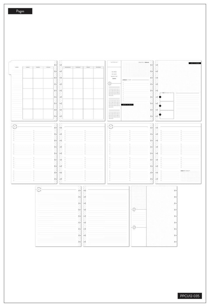Undated Homebody Classic Monthly Happy Planner - 12 Months undated-homebody-classic-monthly-happy-planner-12-months