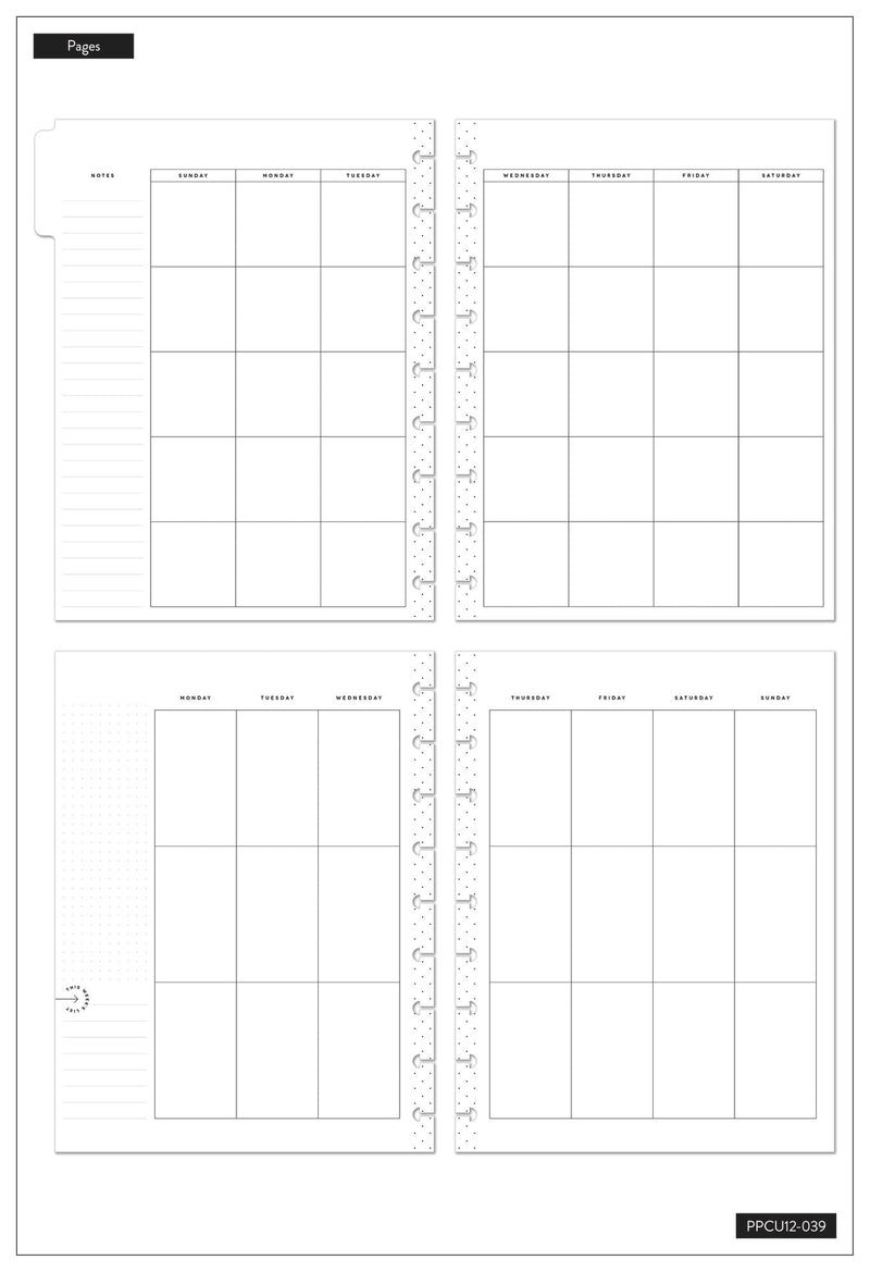 Rainbow Pride Planner - Classic Vertical Undated Planner - 12 Months – Happy Planner rainbow-pride-planner-classic-vertical-undated-planner-12-months-happy-planner