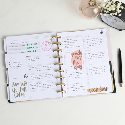 Undated Believe In You Happy Planner - Classic Recovery Layout - 12 Months
