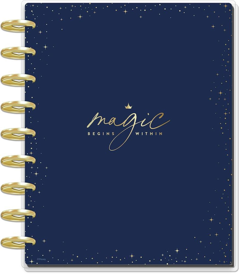 Undated Disney© Princess Magic Begins Within Classic Dashboard Happy Planner - 12 Months