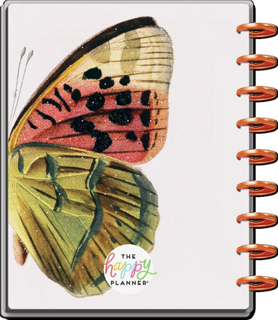 Undated Papillion Butterfly Classic Daily Planner - 4-Months