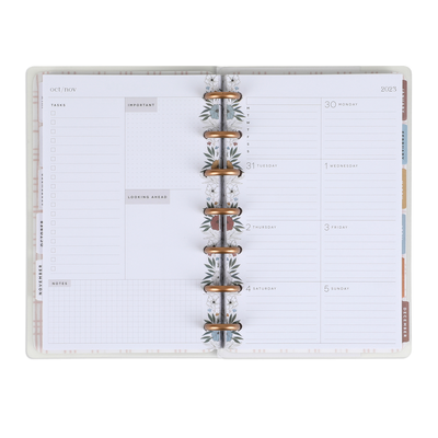 2023 Homesteader Happy Planner - Mini Dashboard Layout - 12 Months
