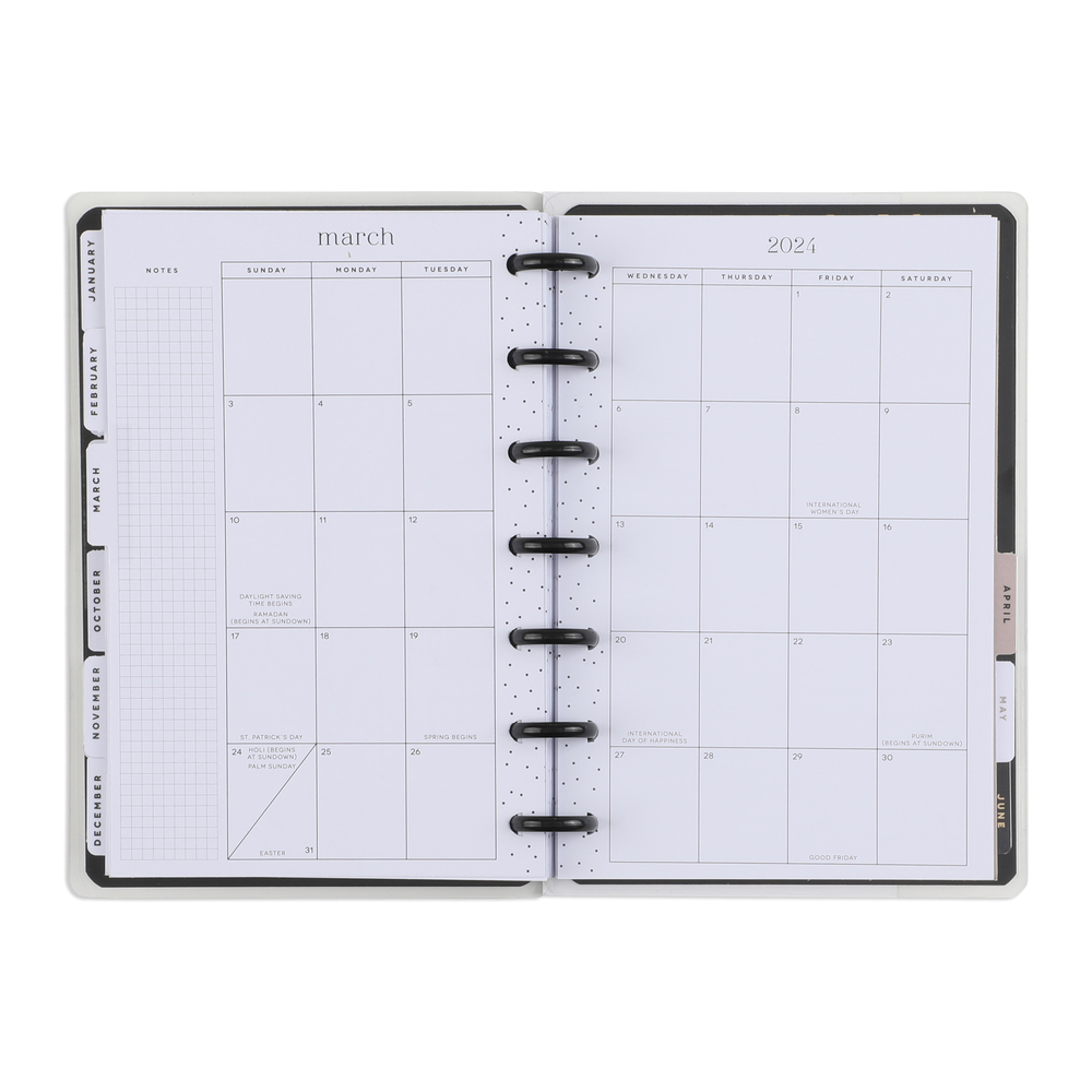 New Year - Dashboard Planner Kit (7x9 & a5 sizes)