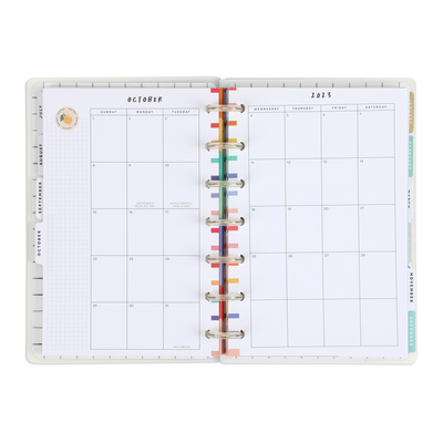 2023 Fun Illustrations Happy Planner - Mini Vertical Layout - 12 Months