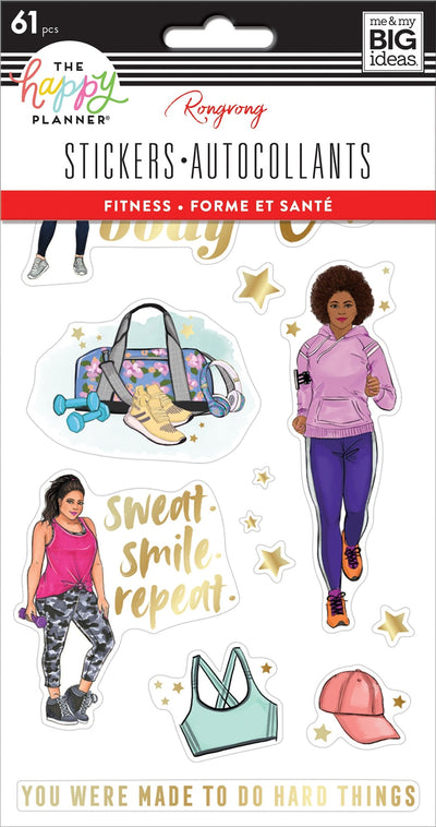 Sticker Sheets - Rongrong - Fitness