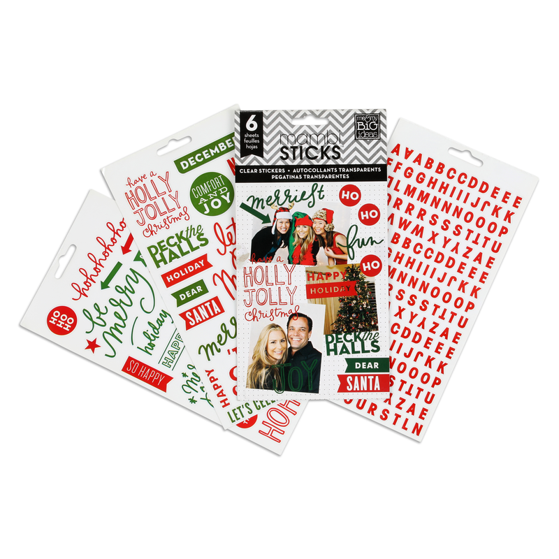 Holly Jolly - 6 Sticker Sheets