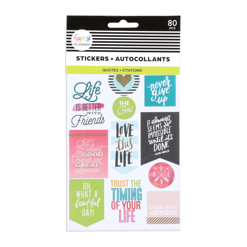 Life Quotes Happy Planner