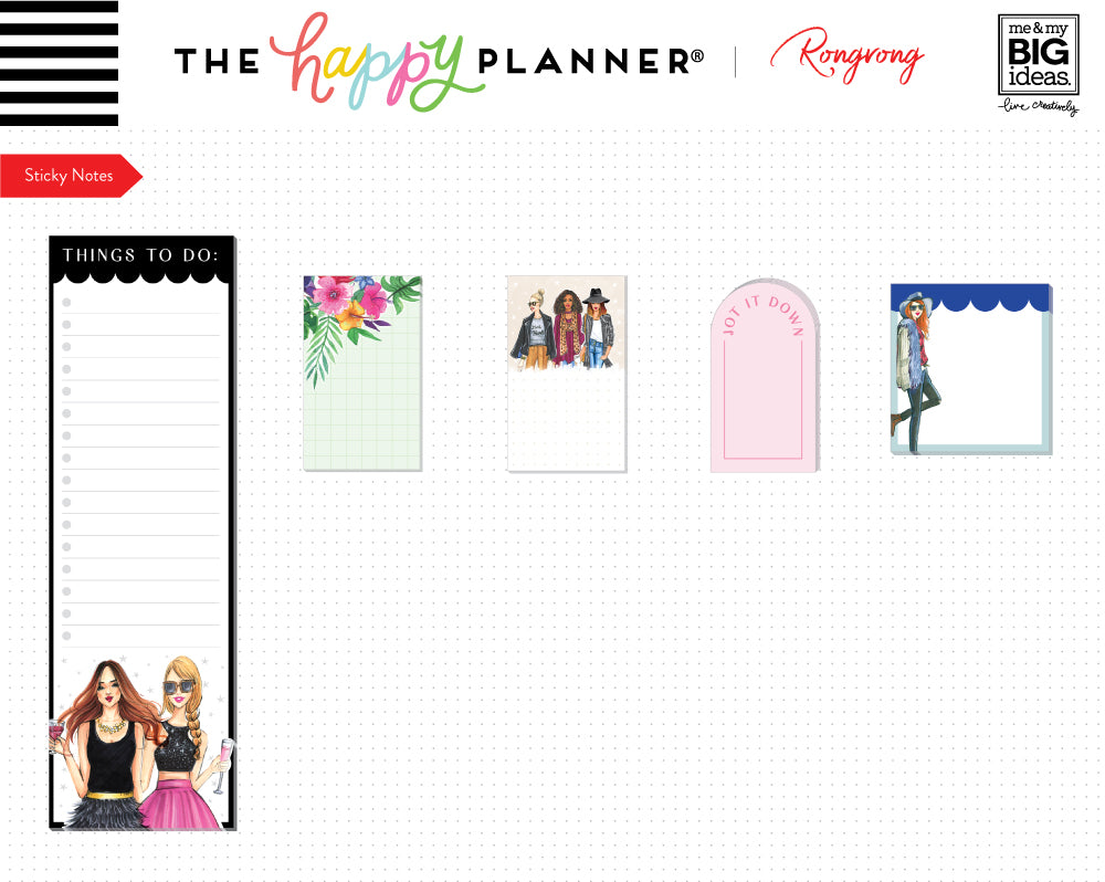 Accessory Pack - Rongrong - Hustle Girl – The Happy Planner