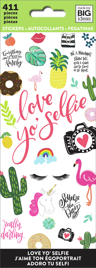 Love Yo' Selfie - 8 Sticker Sheets