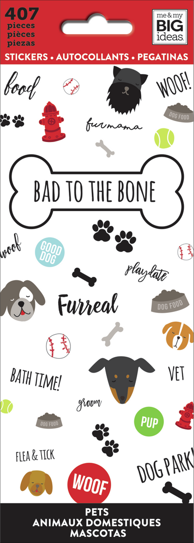 Bad to the Bone - 8 Sticker Sheets