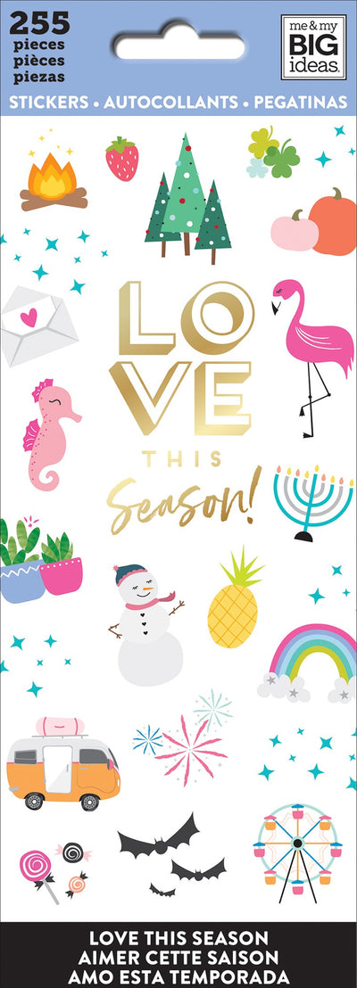 Petite Sticker Sheets - Love This Season