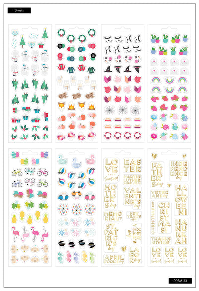 Petite Sticker Sheets - Love This Season