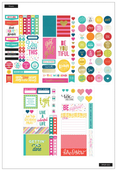 Happy Brights Snap-In Sticker Pad