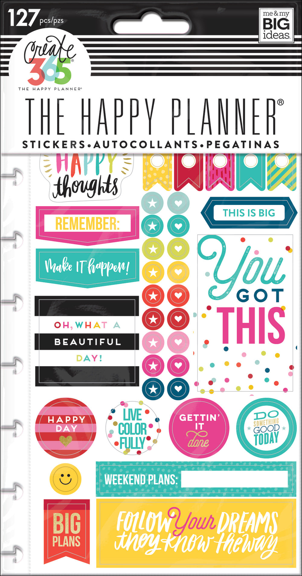 Happy Brights - Snap-in Sticker Pad – Happy Planner