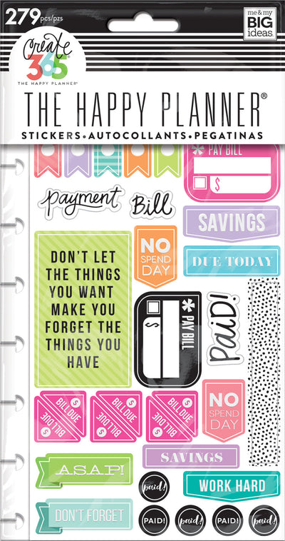 Planner Stickers - Get Paid