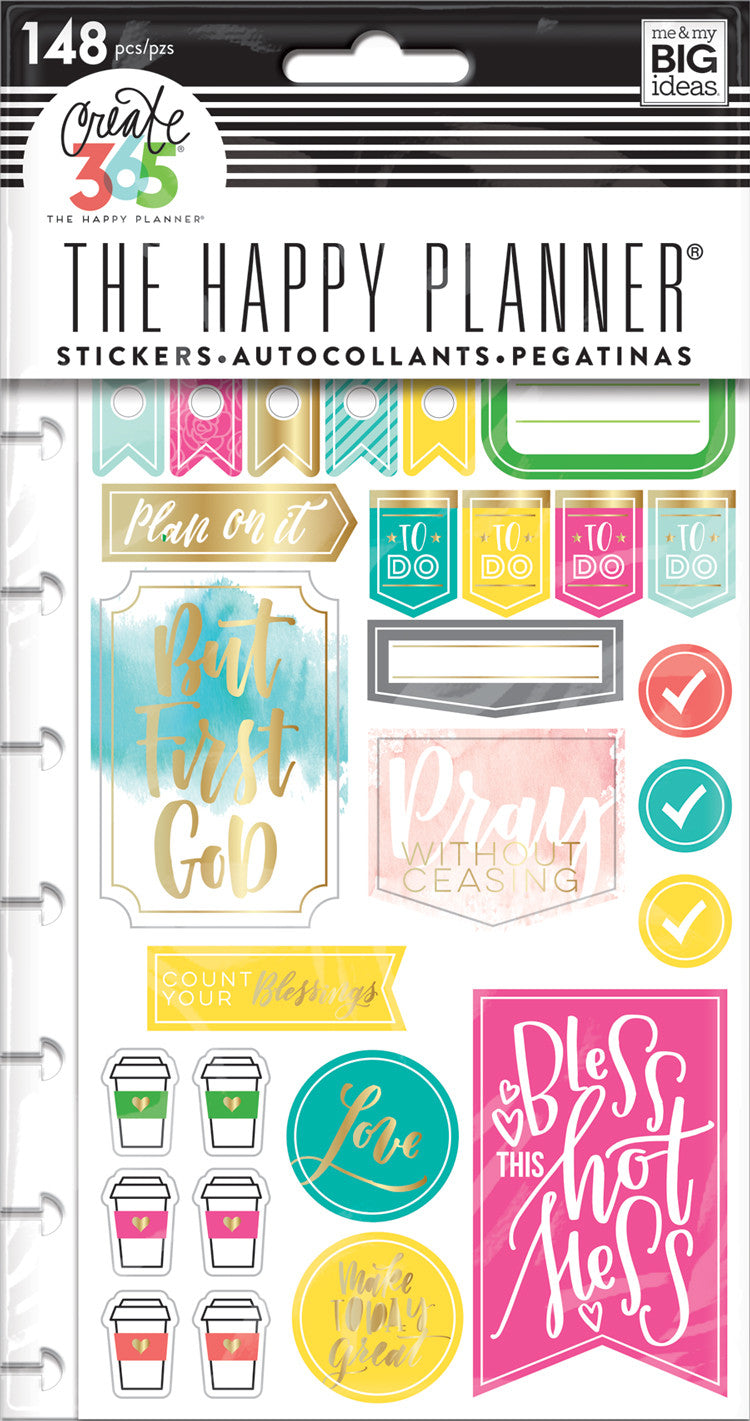 Planner Stickers - Faith Gratitude