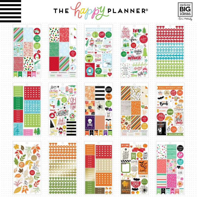 Value Pack Stickers - Seasonal – Happy Planner