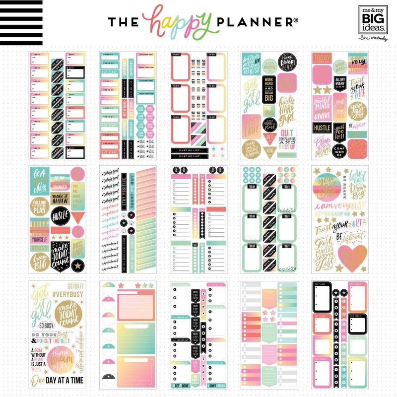 Value Pack Stickers - Productivity - Happy Planner® Preview 