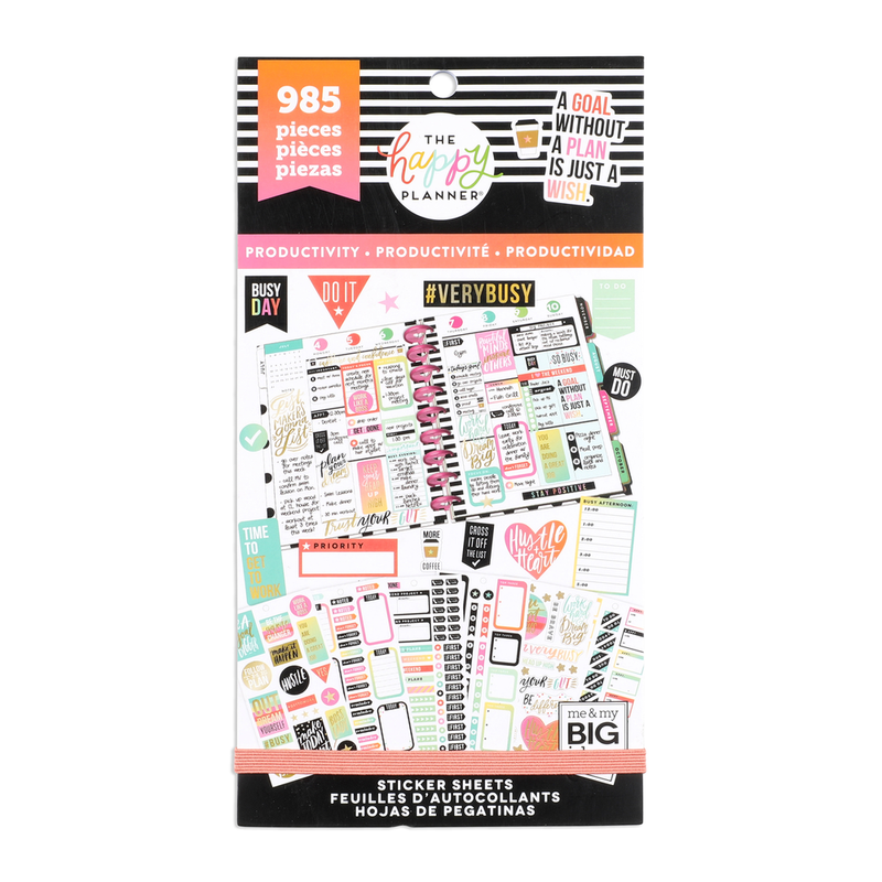 Adding Value Stickers Value Pack Stickers - Productivity – Happy Planner