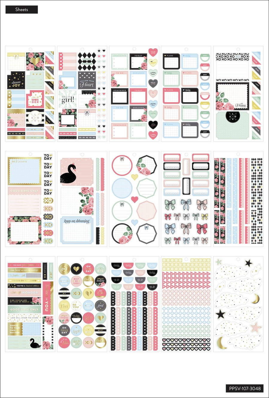 Value Pack Stickers - Simply Lovely – Happy Planner