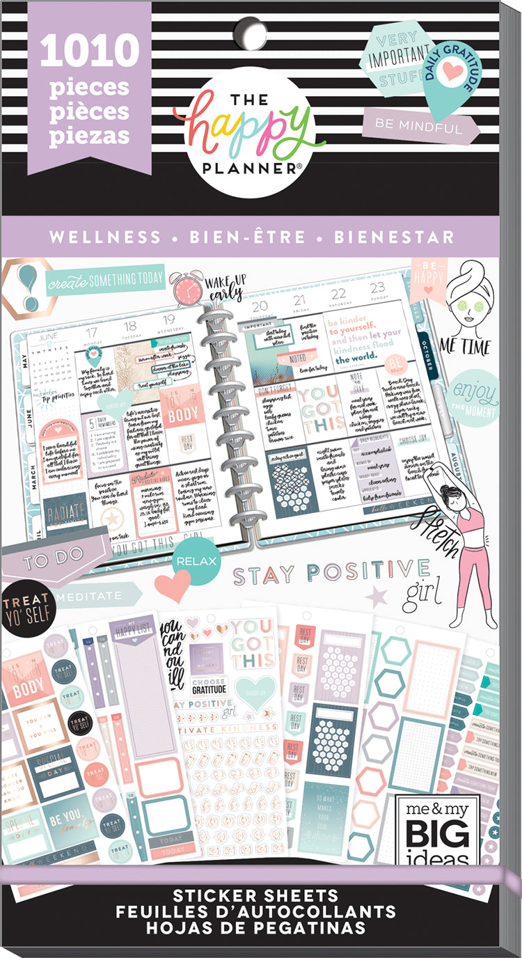 Value Pack Stickers - Wellness