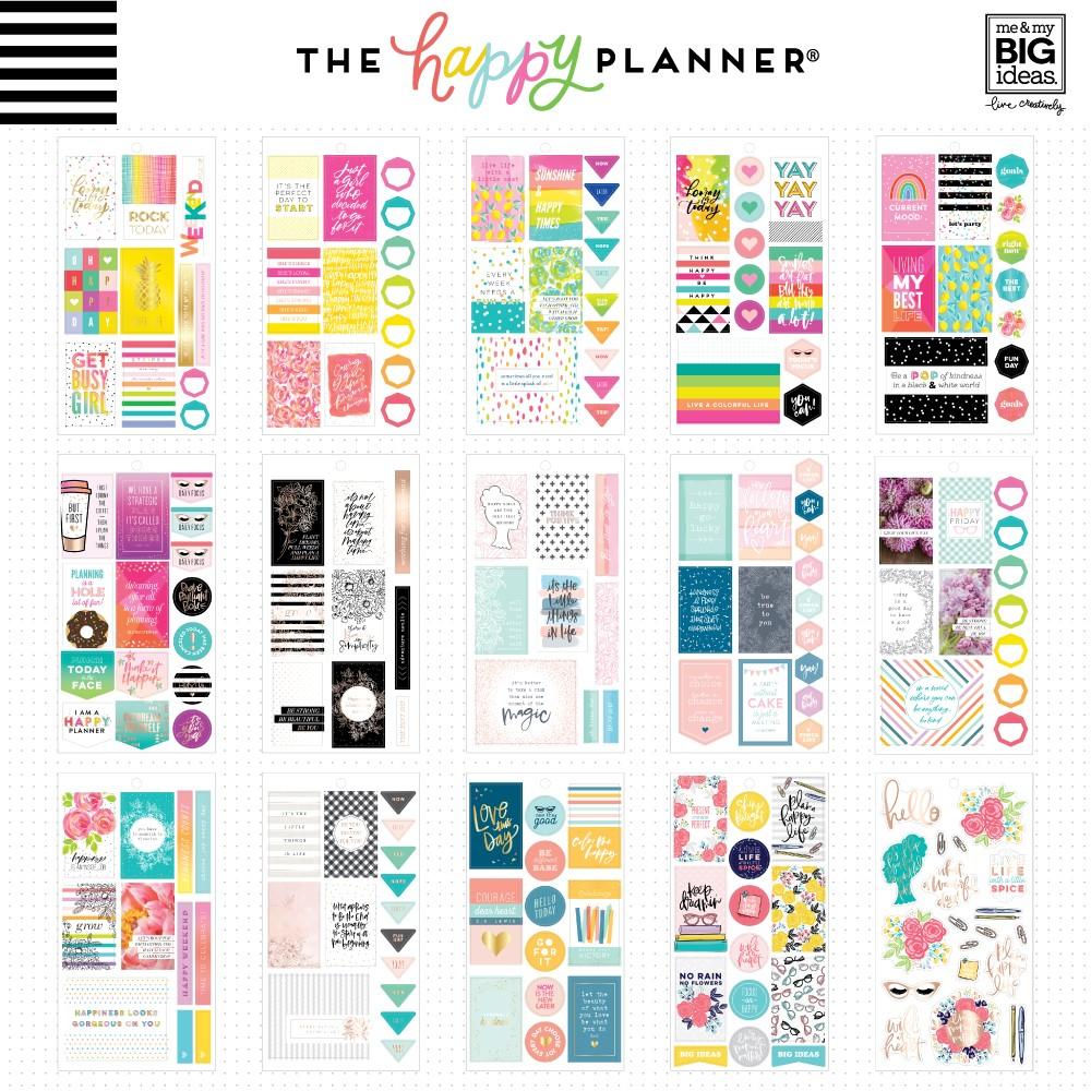 Value Pack Stickers - Happy Quotes – Happy Planner
