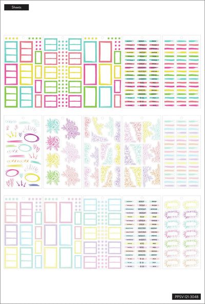 Value Pack Stickers - Colorful Boxes
