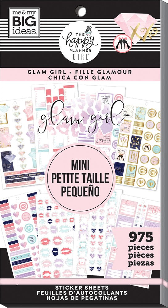 Value Pack Stickers -  Glam Girl - Mini