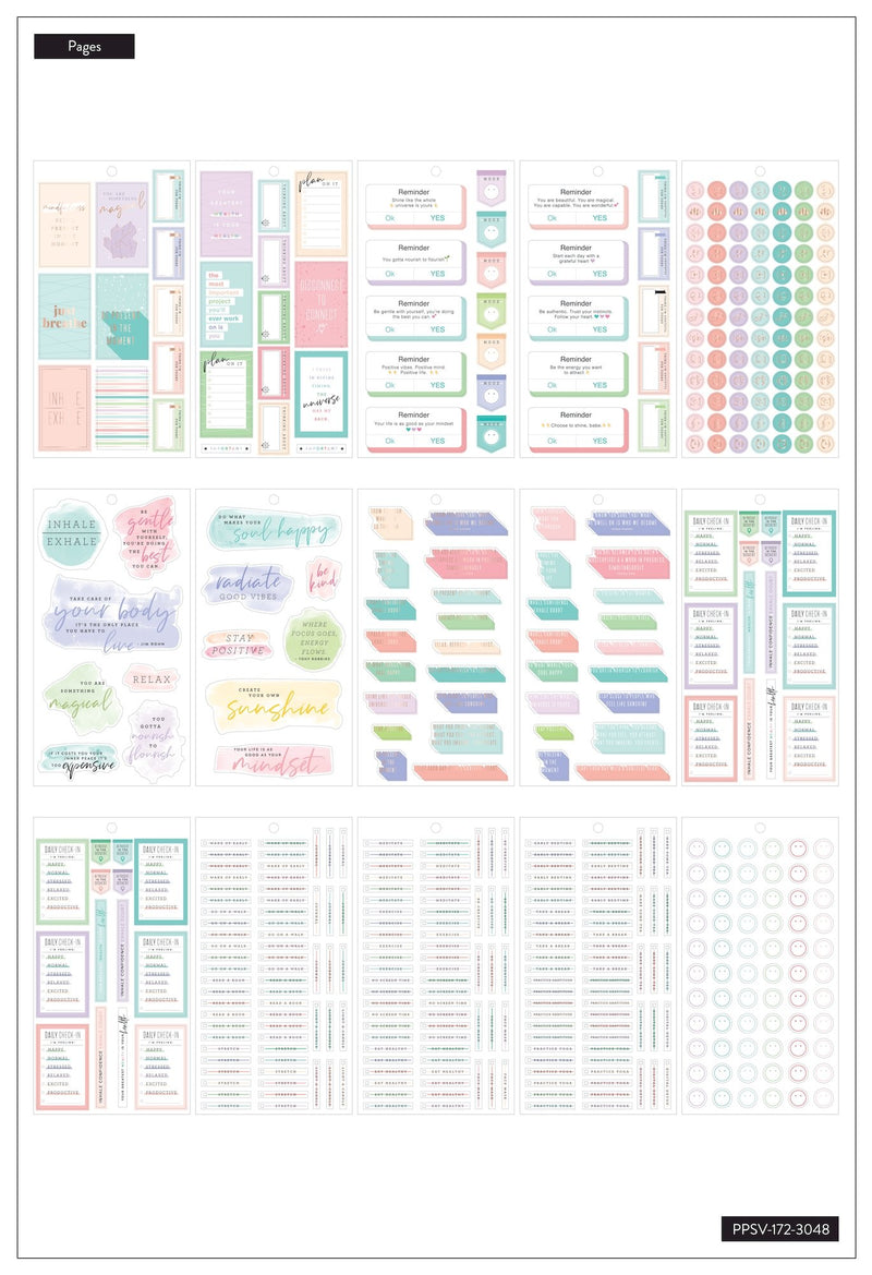 SS Positivity Planner Stickers – PrintStick