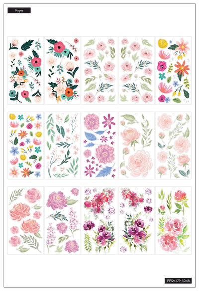 Value Pack Stickers - Flowers